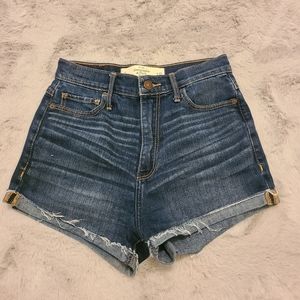 A&F Ultra High Rise Shorts